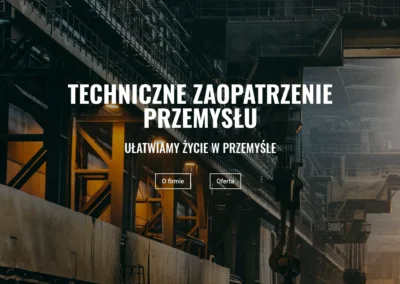 Strona dla firmy handlowej